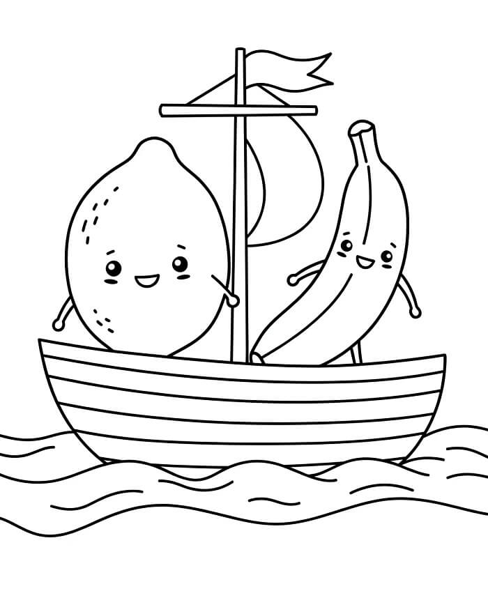 Immagine Limone da colorare