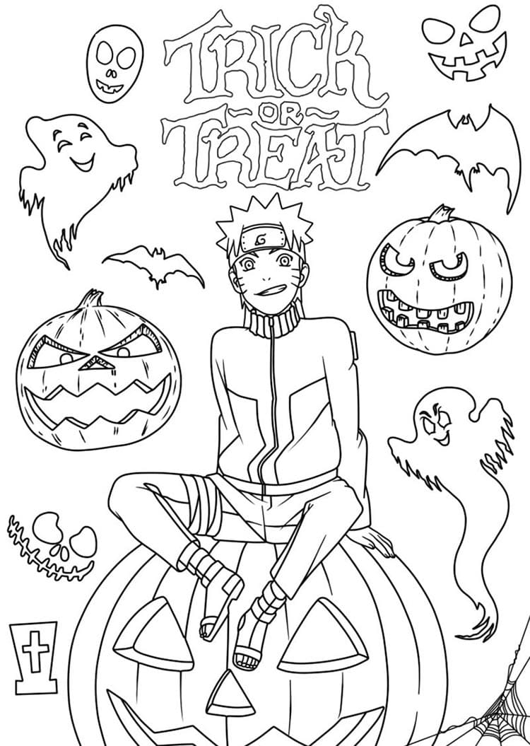 Immagine Naruto Stampabile da colorare