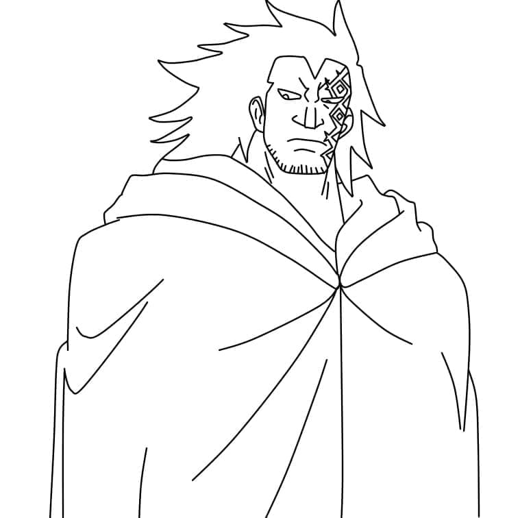 Immagine One Piece da colorare