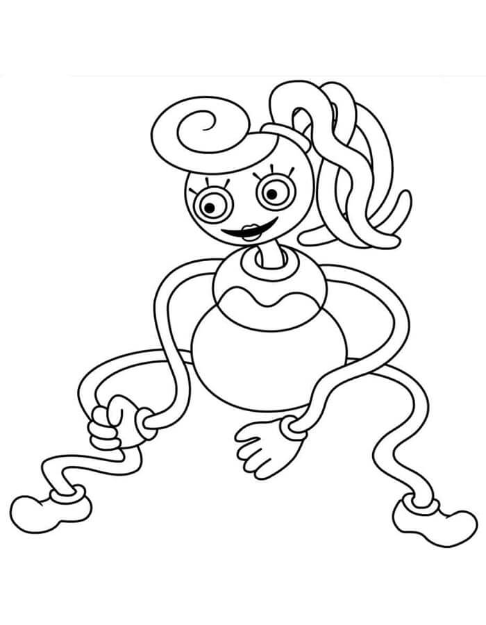 Immagine Poppy Playtime Gratuita da colorare