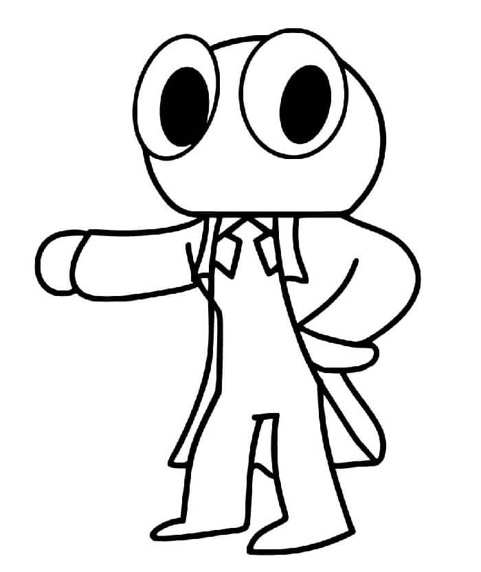 Immagine Rainbow Friends Gratuita da colorare