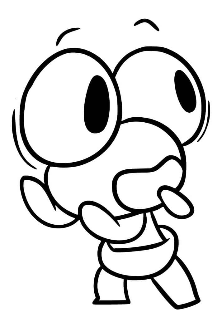 Immagine Rainbow Friends da colorare