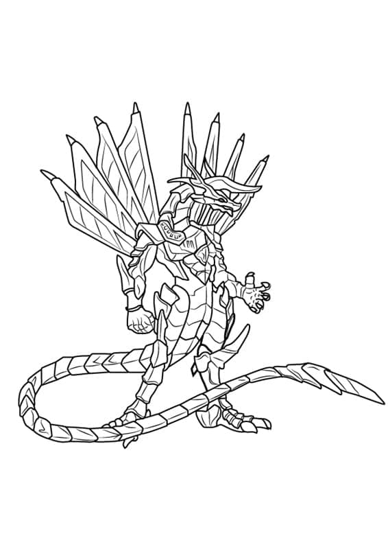 Immagine Stampabile Bakugan da colorare