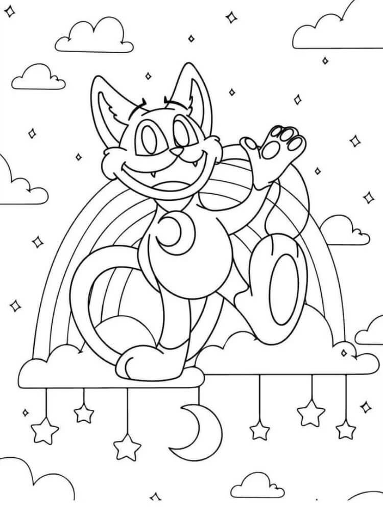 Immagine Stampabile Catnap da colorare