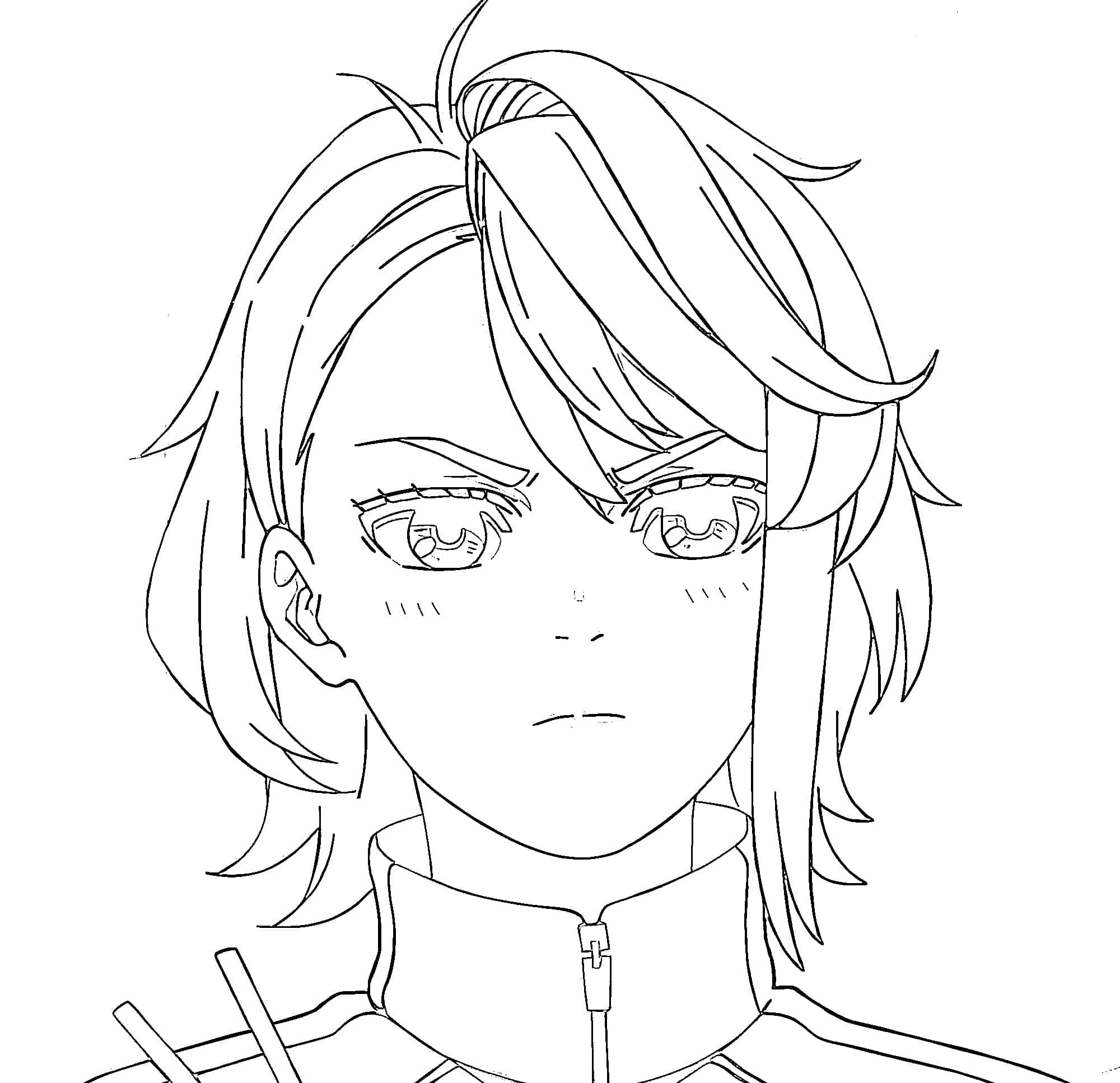 Immagine Stampabile Dandadan da colorare