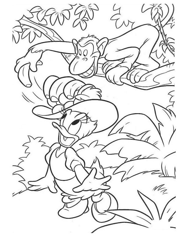 Immagine Stampabile di Paperina da colorare