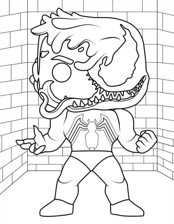 Immagine Venom da colorare