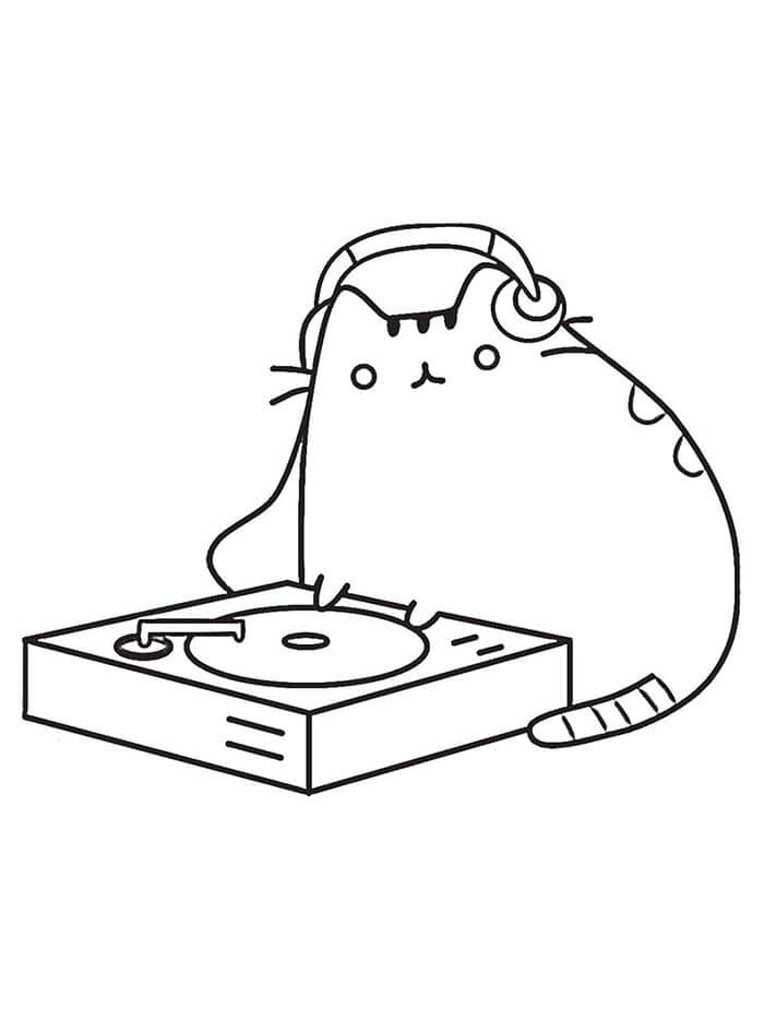 Immagine a Prezzo Zero di Pusheen da colorare