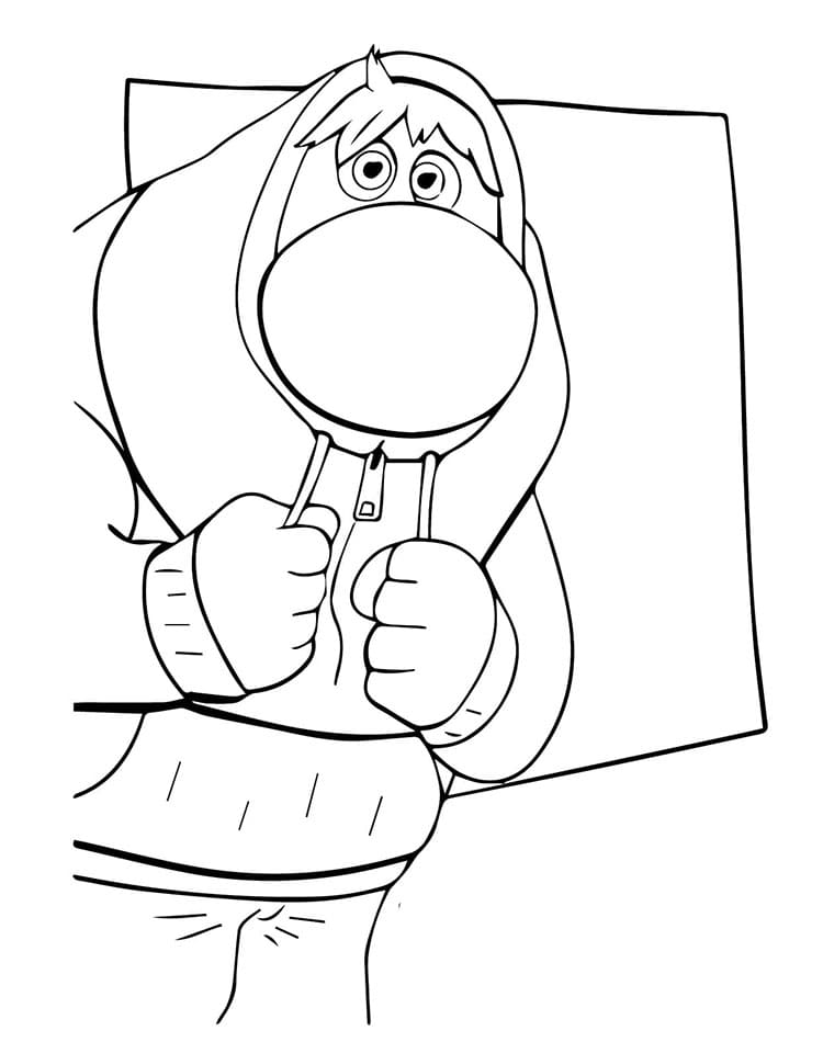 Immagine di Inside Out 2 da colorare