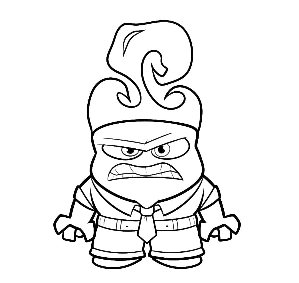 Immagine di Inside Out da colorare