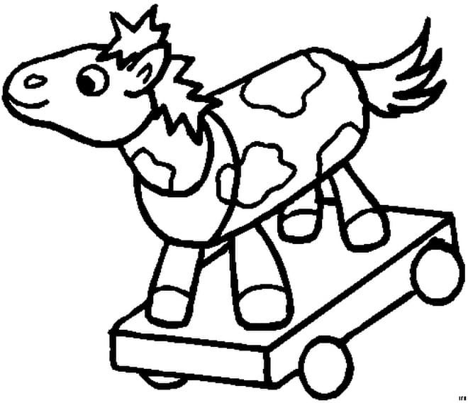 Immagine giocattoli gratuita da colorare