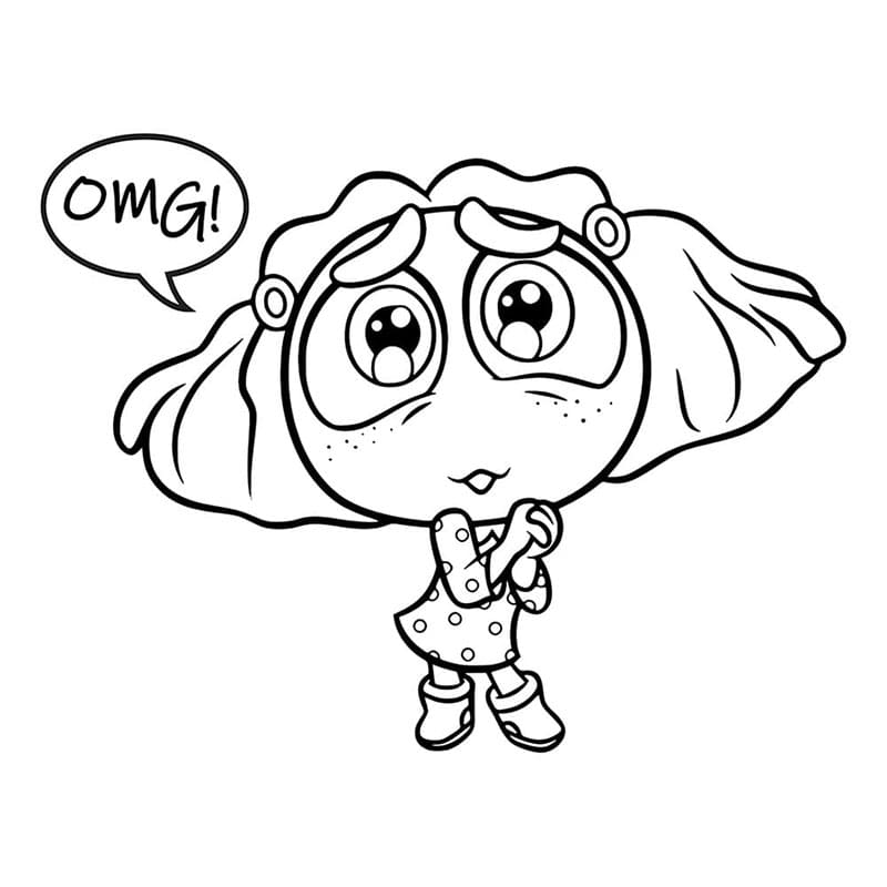 Inside Out 2 Gratuito per Bambini da colorare