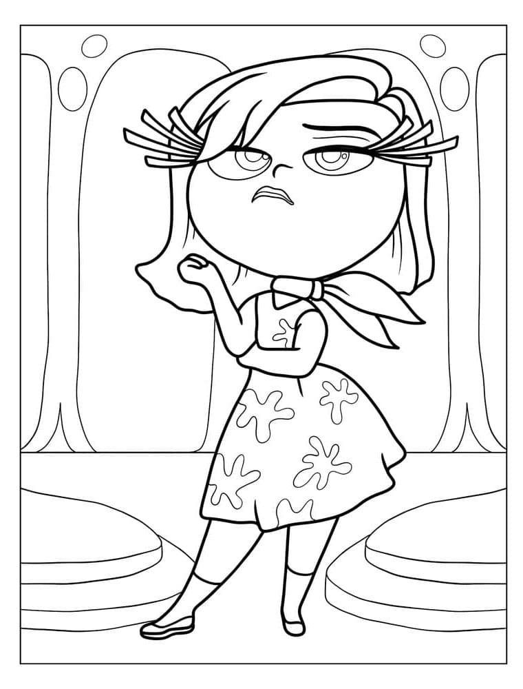 Inside Out 2 Pixar da colorare