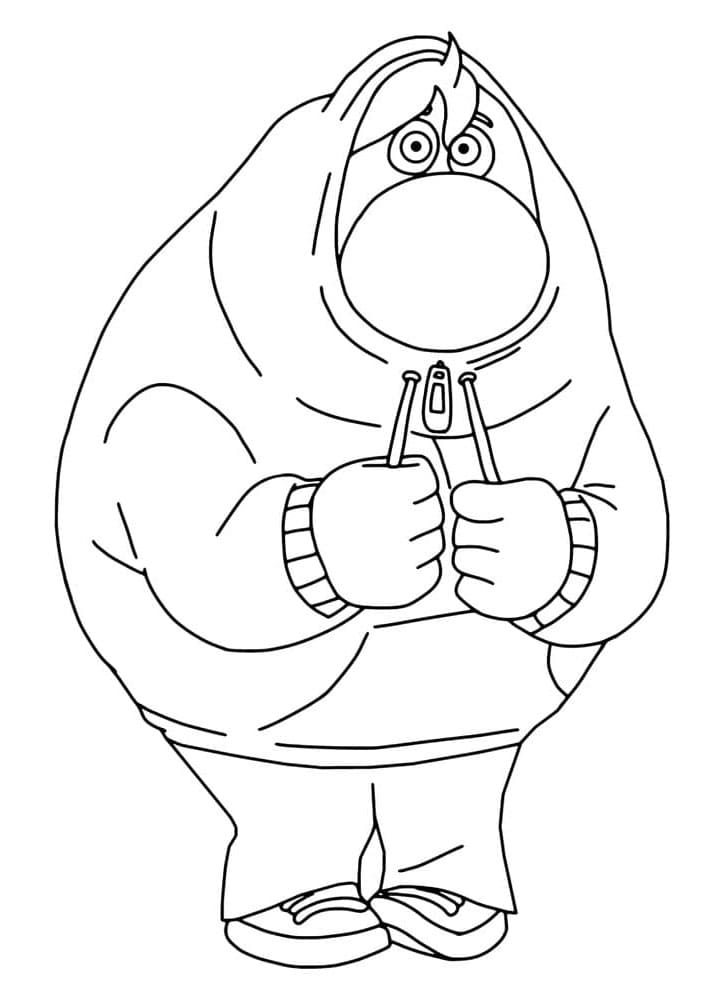 Inside Out 2 per Bambini di 6 Anni da colorare