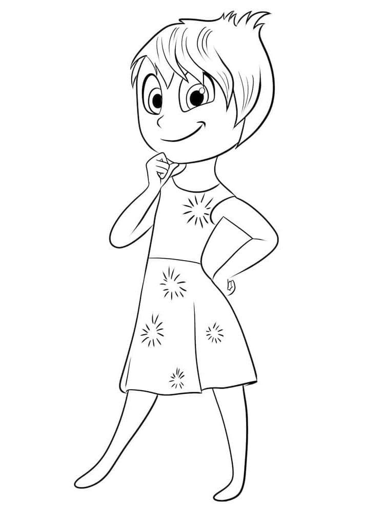 Inside Out 2 per Stampare da colorare