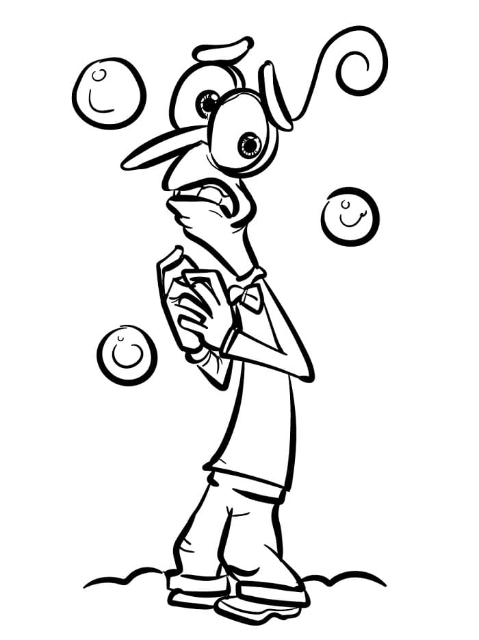 Inside Out Gratis Stampabile da colorare