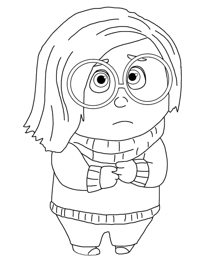 Inside Out Senza Spesa da colorare