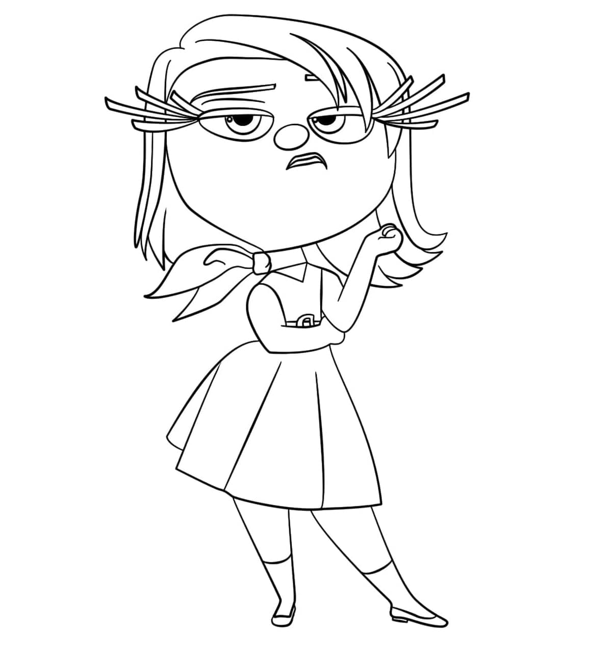 Inside Out Stampabile Senza Spesa da colorare