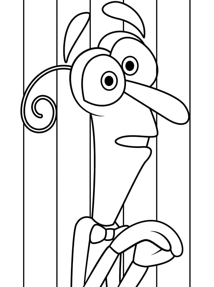 Inside Out Stampabile per Bambini da colorare