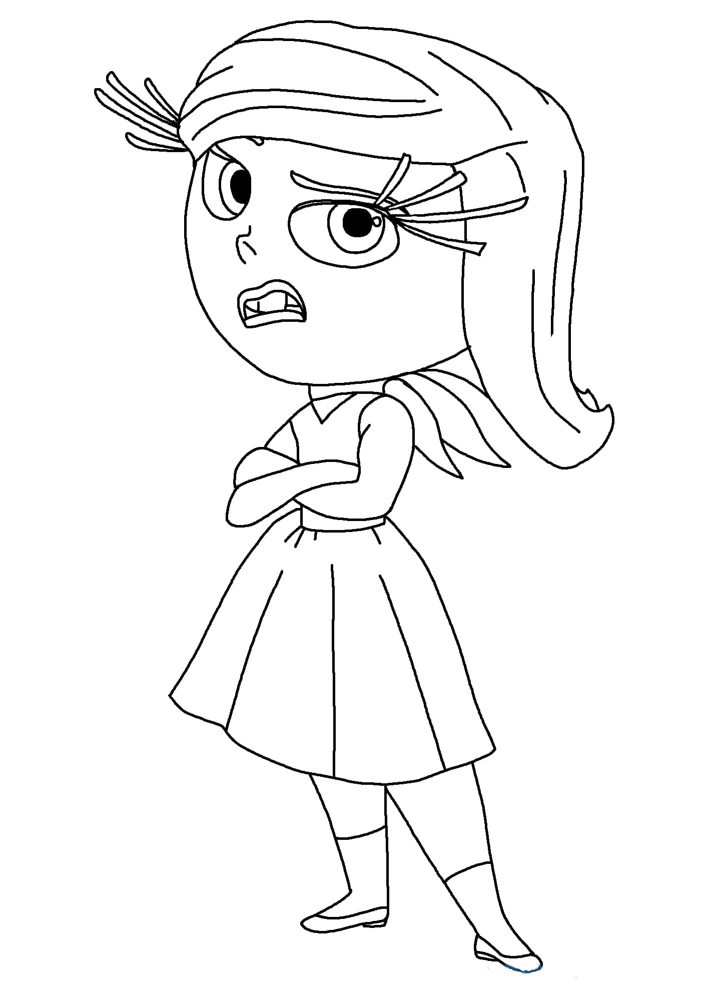 Inside Out per Stampare da colorare