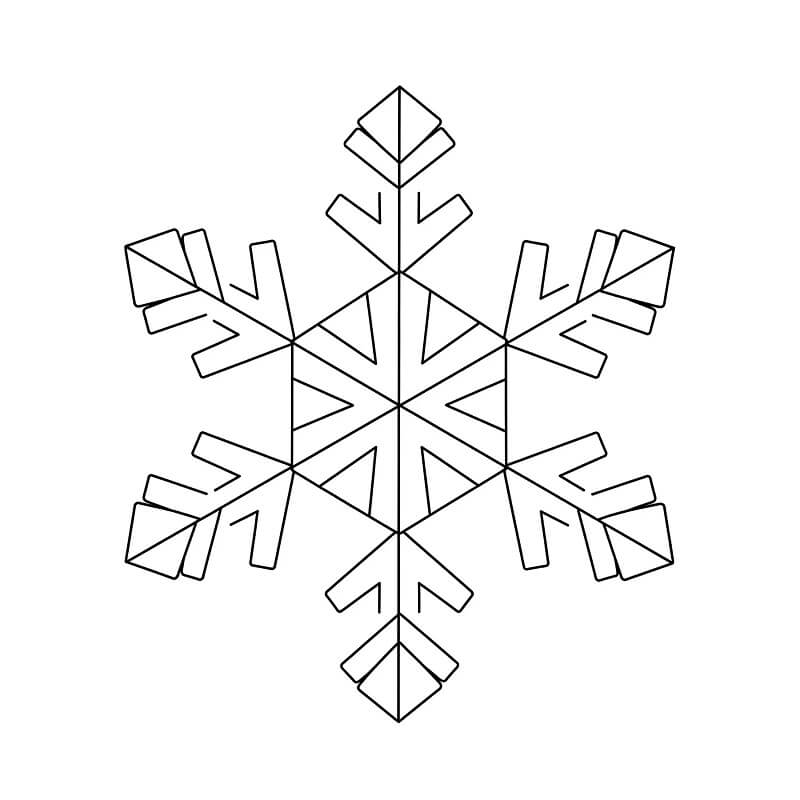 Inverno per Bambini di 4 Anni da colorare