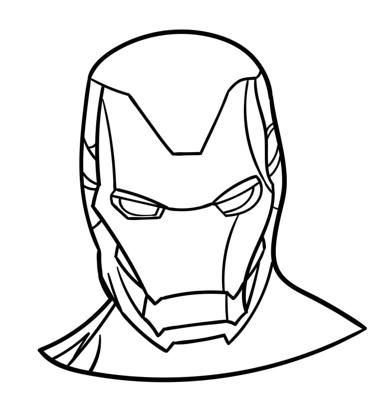 Iron Man Straordinario da colorare