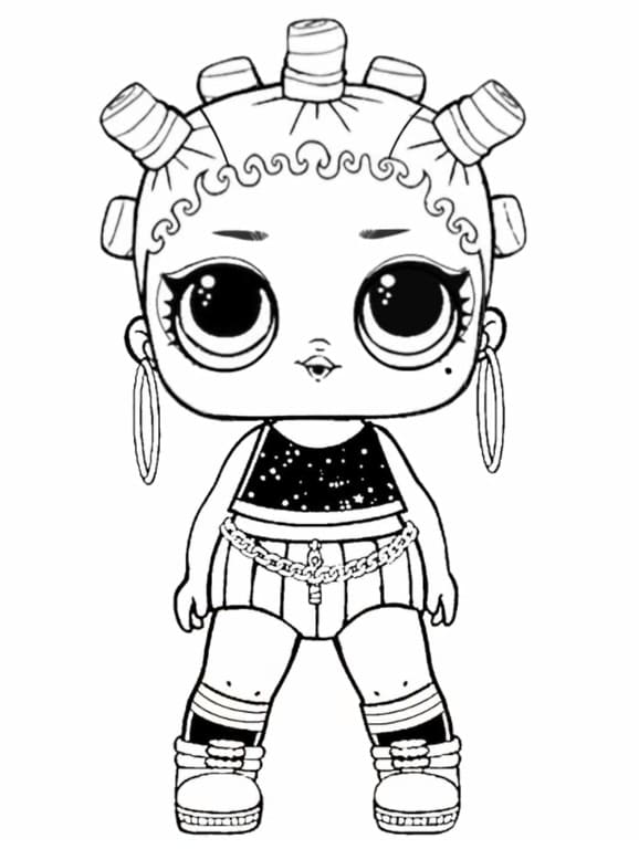 Jammin di LOL Surprise da colorare