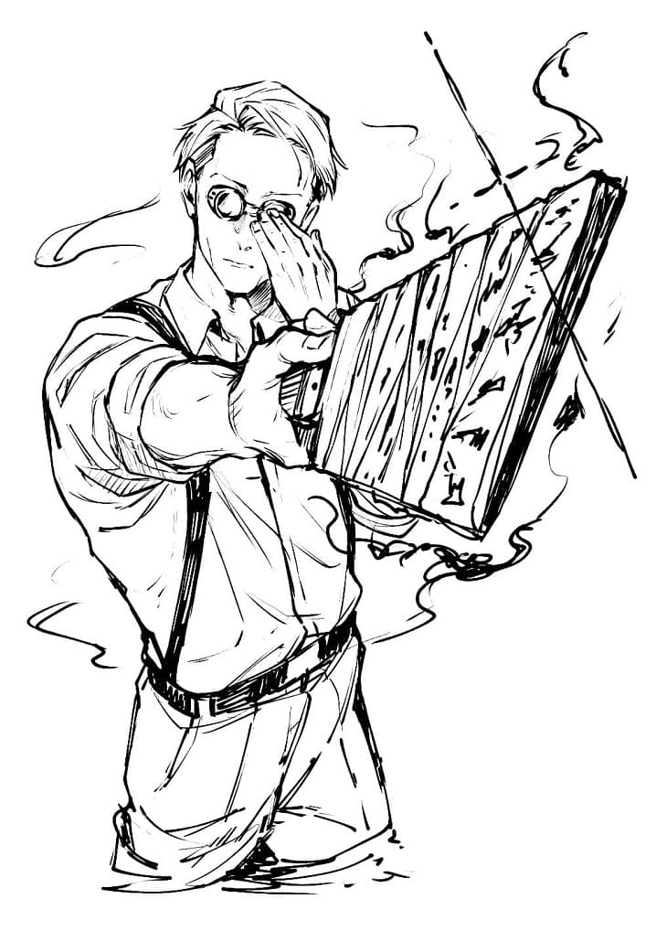 Jujutsu Kaisen Senza Spese per Bambini da colorare