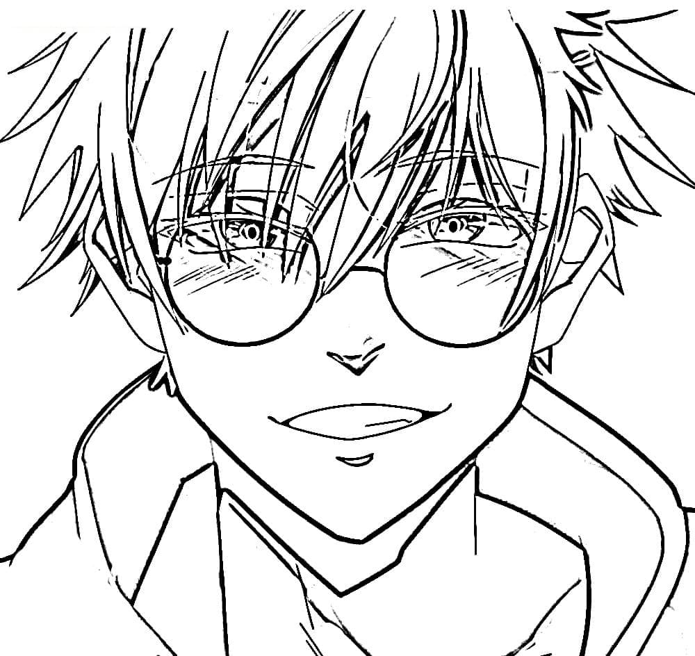 Jujutsu Kaisen per Bambini di 6 Anni da colorare