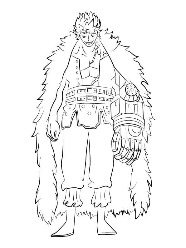 Kid One Piece da colorare