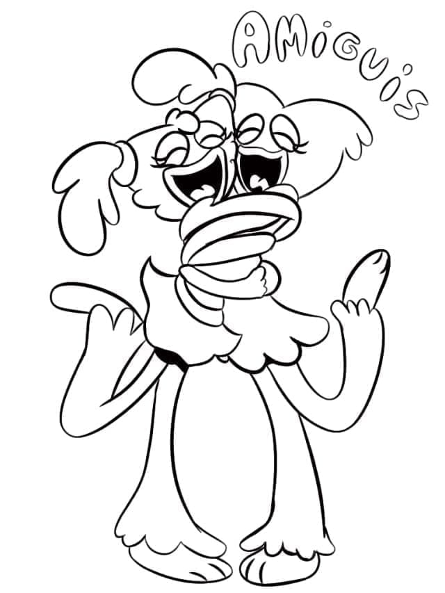 Kissy Missy Gratis Stampabile da colorare