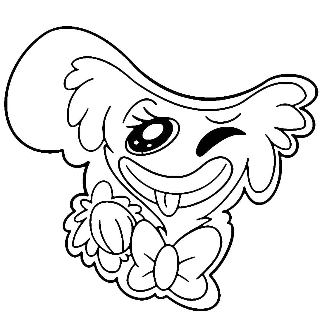 Kissy Missy Gratuita da colorare