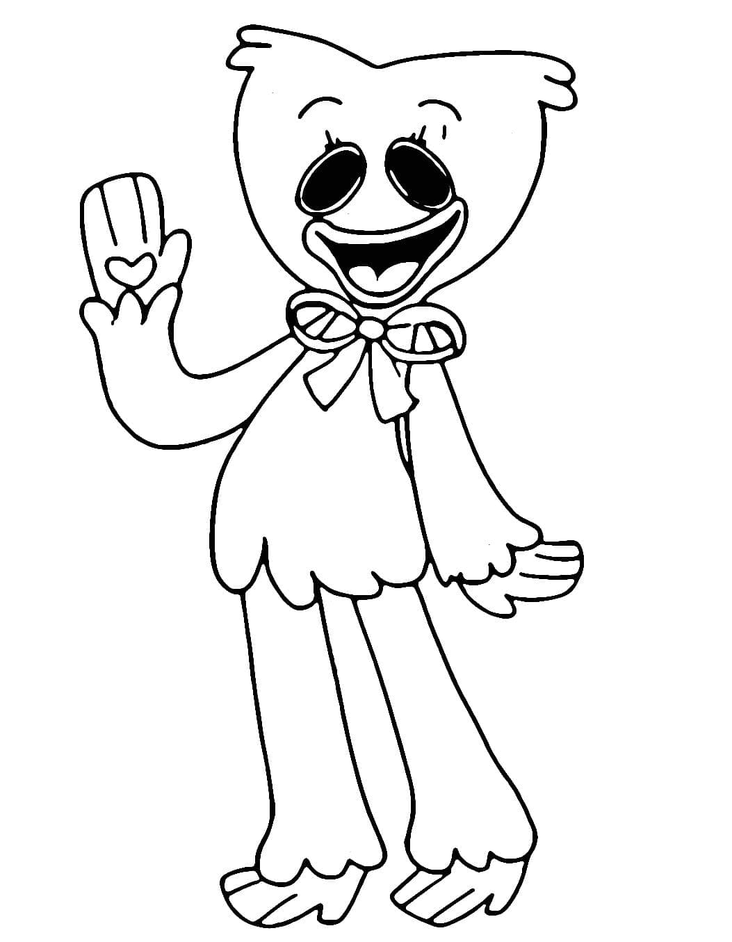 Kissy Missy Molto Semplice da colorare