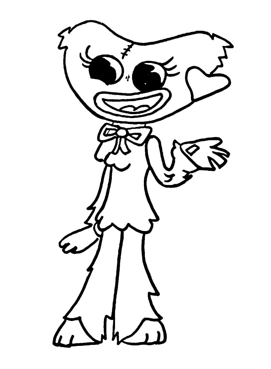 Kissy Missy da colorare