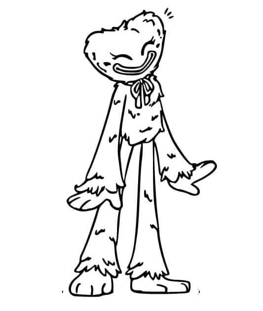 Kissy Missy di Poppy Playtime da colorare