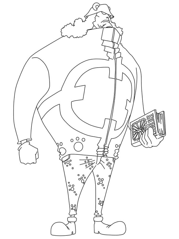 Kuma One Piece da colorare