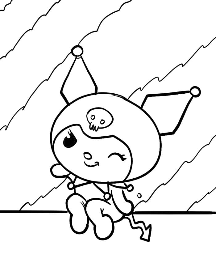 Kuromi Dolci da colorare