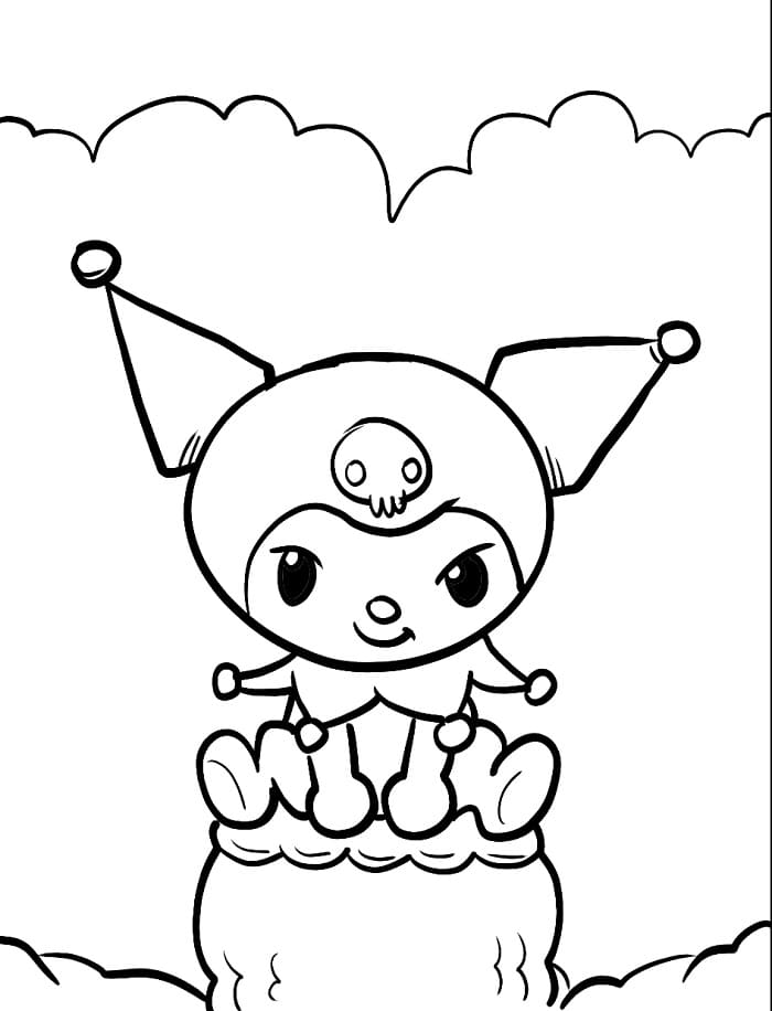 Kuromi Molto Dolci da colorare