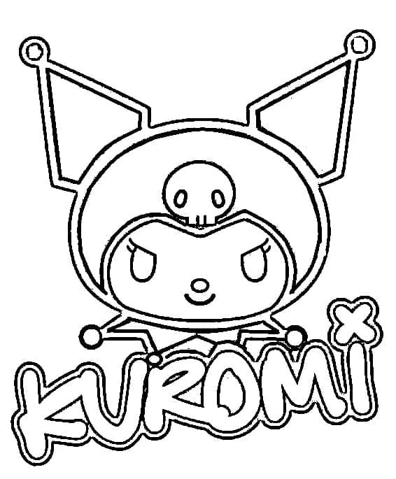 Kuromi a Costo Zero da colorare