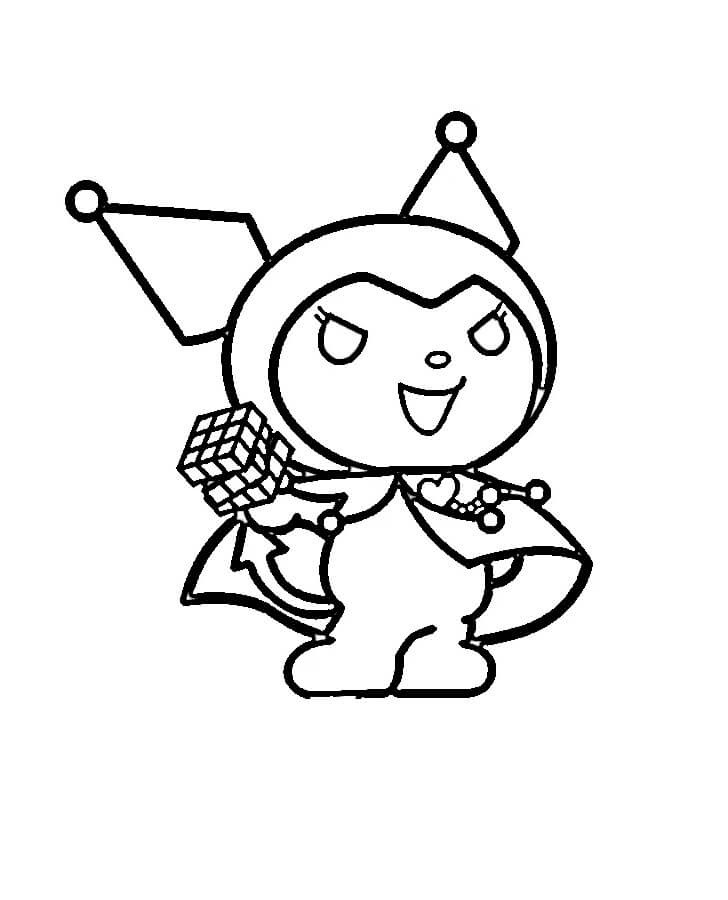 Kuromi per Bambini di 2 Anni da colorare