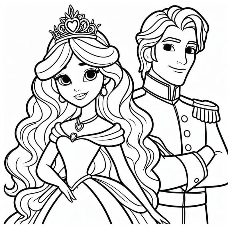 La Bella Addormentata nel bosco Disney da colorare