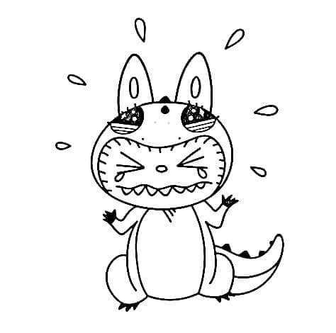 Labubu 3 da colorare