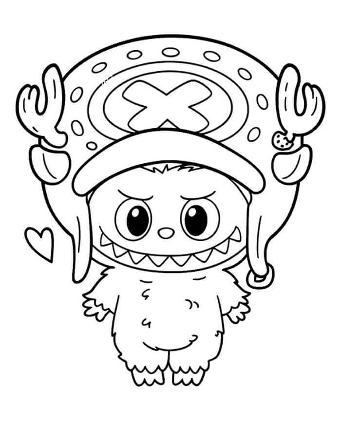 Labubu è Labubu da colorare