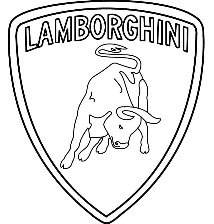 Lamborghini Stampabile Gratuita da colorare