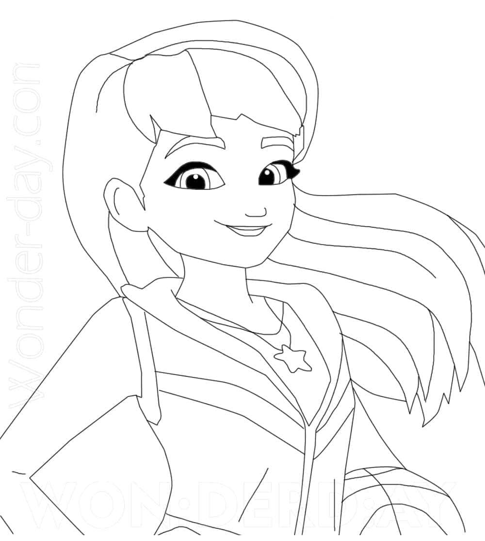 Lego Friends gratis da colorare