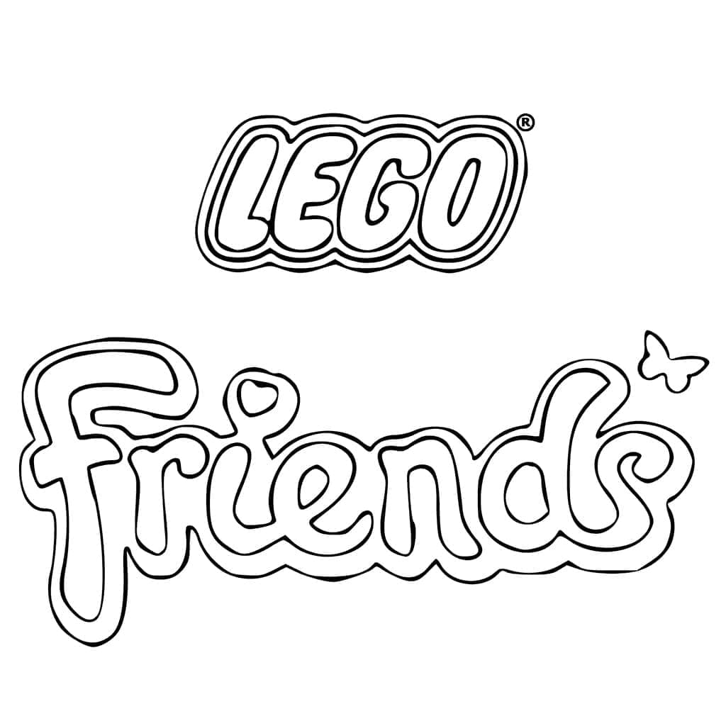 Lego Friends stampabili gratis da colorare