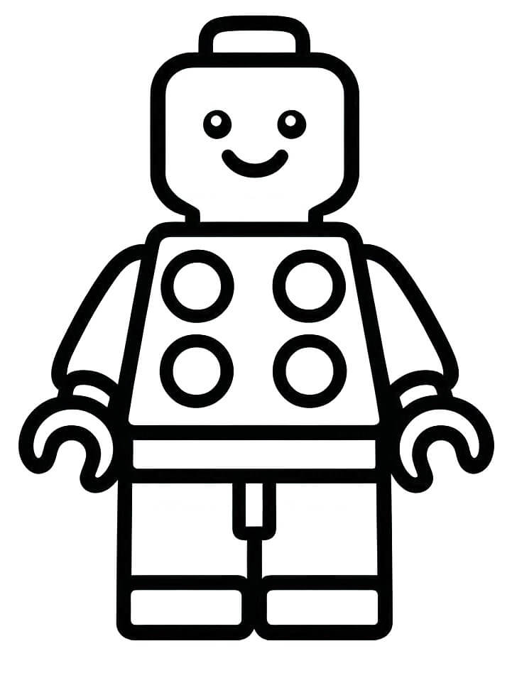 Lego per bambini di 4 anni da colorare