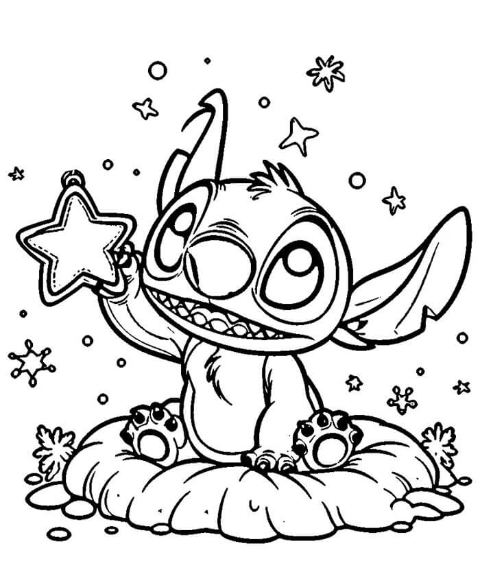 Lilo e Stitch per Bambini di 2 Anni da colorare