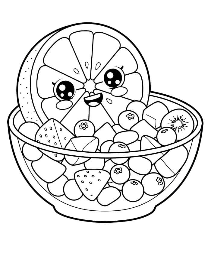 Limone Stampabile Libero da colorare