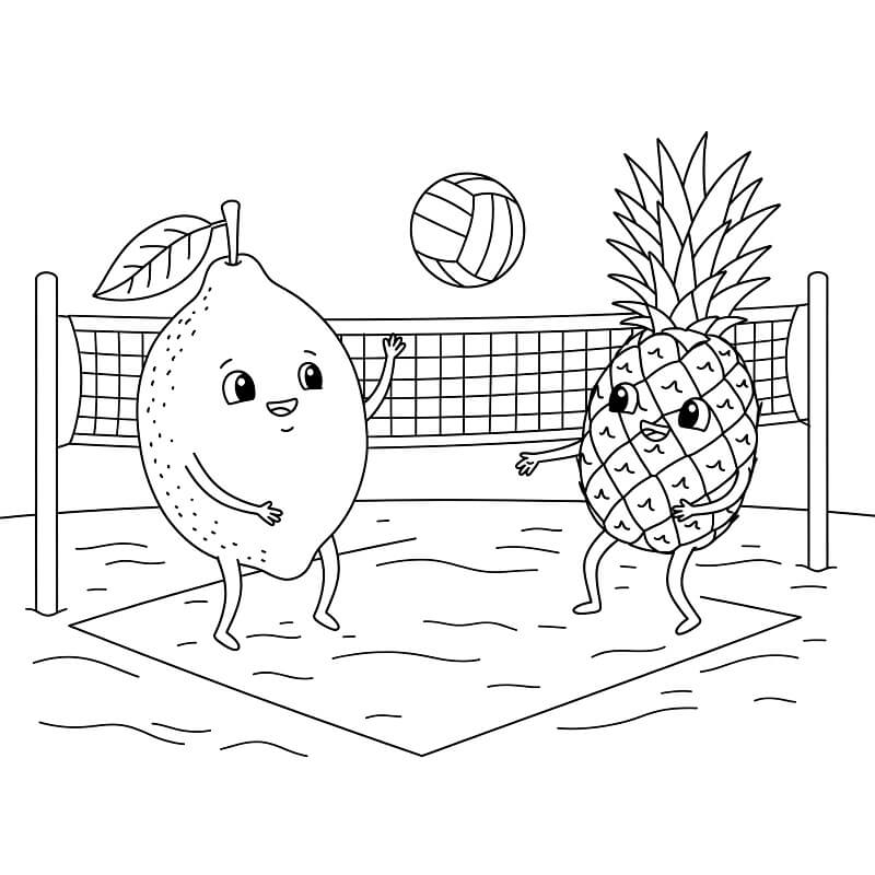 Limone Stampabile da colorare